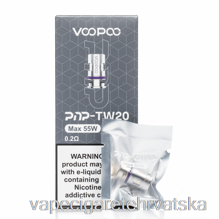 Vape Cigarete Voopoo Pnp Zamjenske Zavojnice 0.20ohm Pnp-tw20 Mrežaste Zavojnice